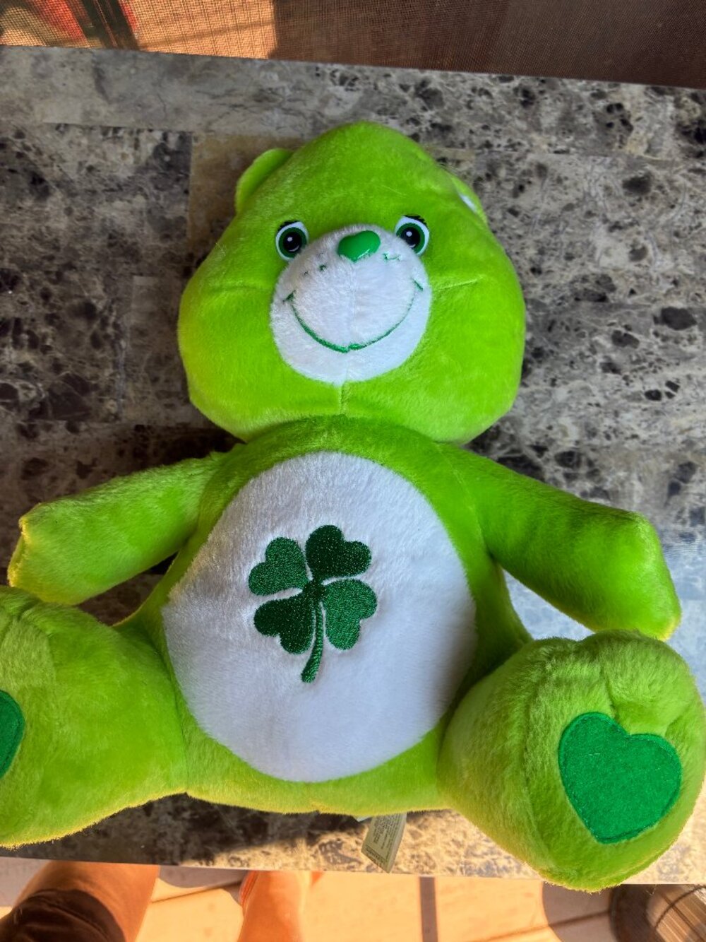 Care Bears Green Good Luck Bear 12" Shamrock